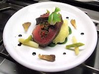 Ratatouille Stuffed Fillet of Beef